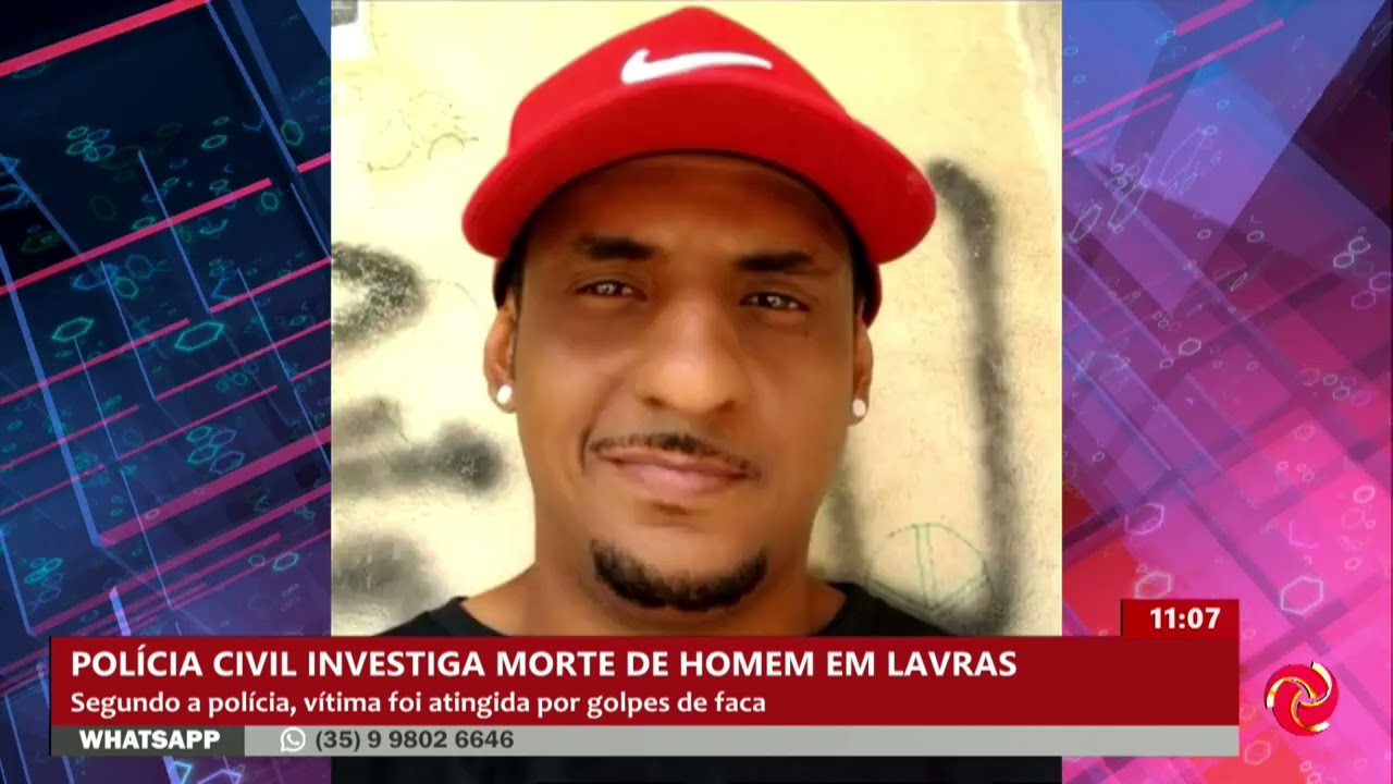 Homem é morto a facadas em Lavras: polícia foi acionada