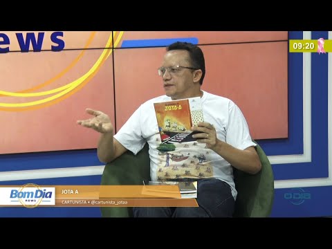 Lançamento do livro "As premiadas do Jota A: charge, cartum, caricaturas" 13 10 2021