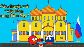 Câu chuyện vui Việt Nam thăm Nga và kích hoạt vũ khí #vietnam #russia #countryballs #country #funny