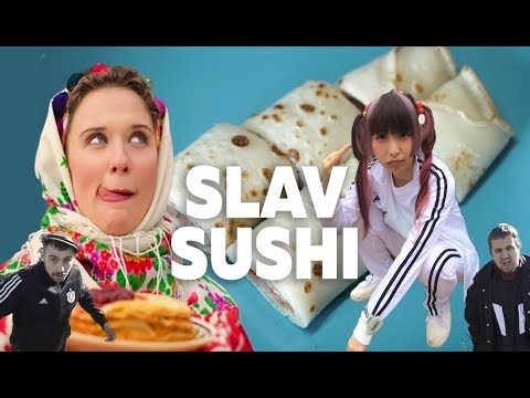 Slav Sushi - Cook with Supergopniks - Cook a Blin - Slav Pancakes - Russian Kitchen