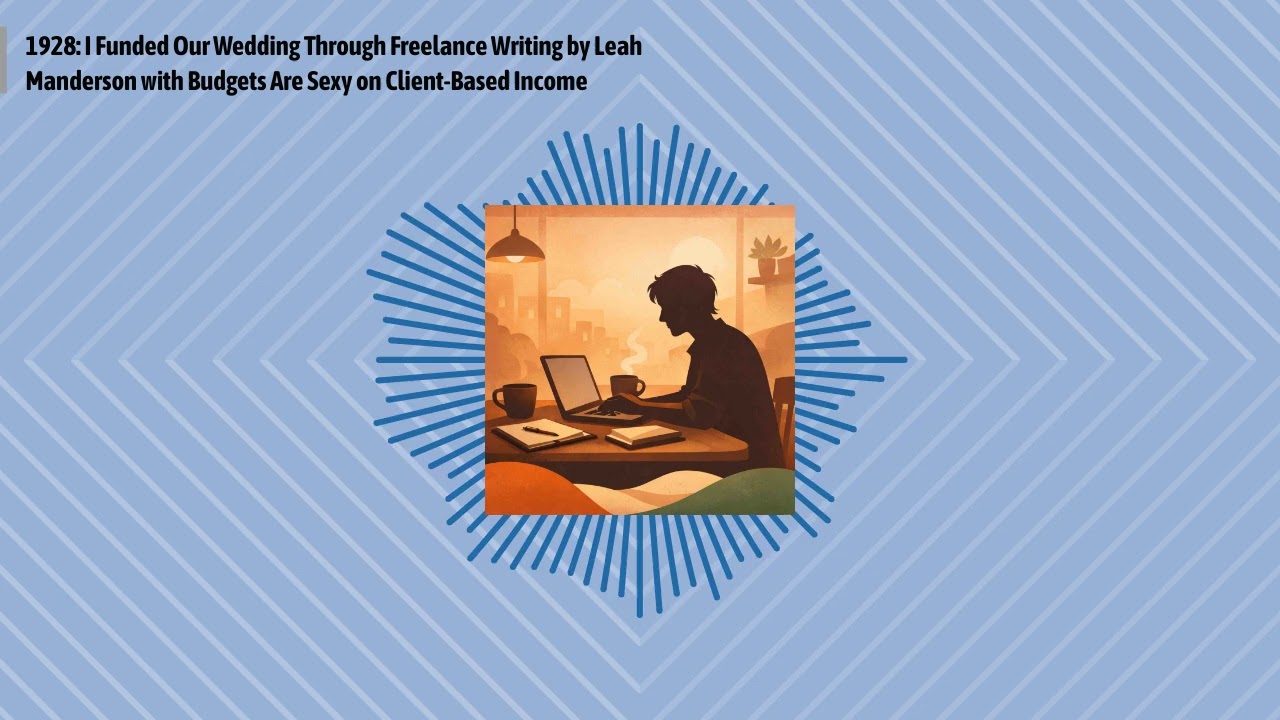 1928: I Funded Our Wedding Through Freelance Writing by Leah Manderson with Budgets Are Sexy on...