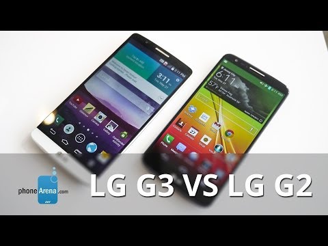 First look: LG G3 vs LG G2