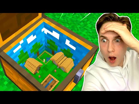 Hemmelig Base i En Kiste?! - Dansk Minecraft
