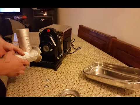 Come montare il tritacarne elettrico professionale Reber 9501N INOX