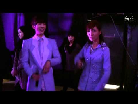 Lim Jeong Hee with  Jo Kwon_ MusicBank comeback Episode