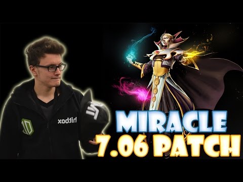 Miracle 1st Game in 7.06 Patch — China Ranked Dota 2