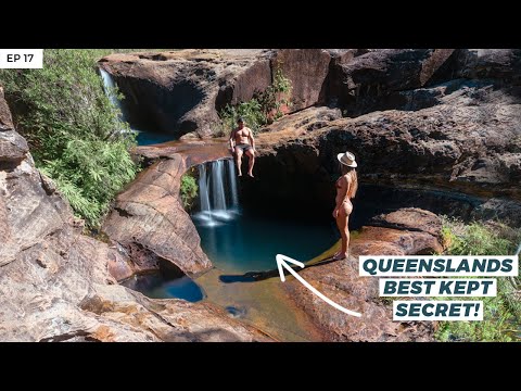 VAN LIFE  in Queensland Australia -  Blackdown Tablelands, Hidden Rock Pools, Waterfalls & Campfires
