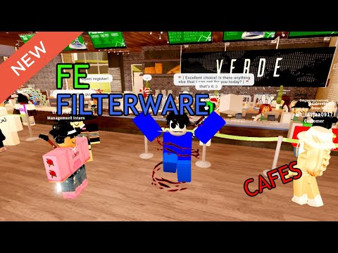 ROBLOX FE SCRIPT TROLLING CAFE GAMES (FILTERWARE)