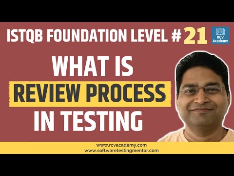 ISTQB Foundation Level 21 Review Process in Software Testing