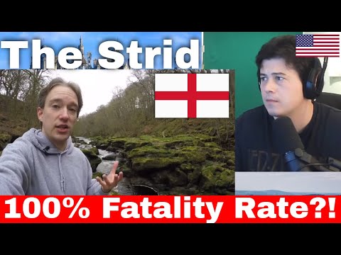 American Reacts The Strid at Bolton Abbey, Yorkshire | Most Dangerous Stretch of Water