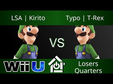 Typo House Macon 7/25/17 - LSA | Kirito (Luigi) vs Typo | T-Rex (Luigi) - Smash 4 Losers Quarters