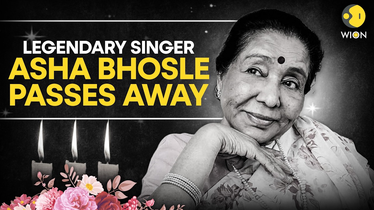 LIVE: End of an Era—Asha Bhosle Dies at 92 in Mumbai | Bollywood Bids Final Farewell | WION