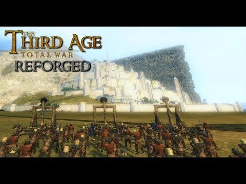 Third Age: Total War (Reforged) - 30000 MEN FIGHT FOR MINAS TIRITH (Battle Replay)