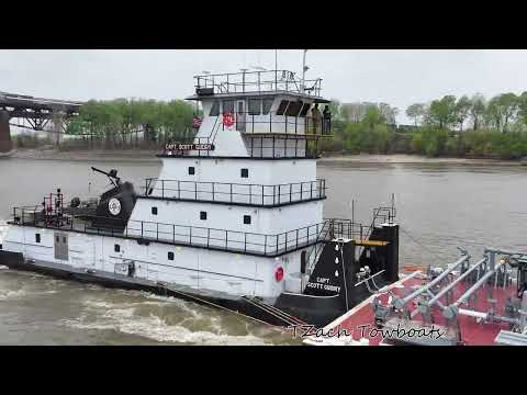MV Scott Guidry video by TZach Towboats