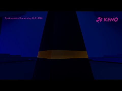 KENO Ziehung vom 08.01.2026