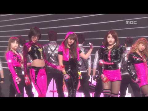 T-ARA - Crazy because of you, 티아라 - 너 때문에 미쳐, Music Core 20100313