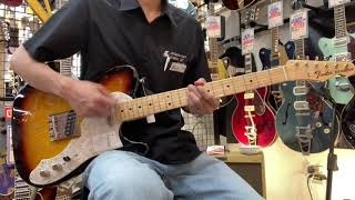 Video thumbnail for Fender Made in Japan 〜Heritage 60s Telecaster Thinline〜 Tone Check by Ochanomizu Kurosawagakki