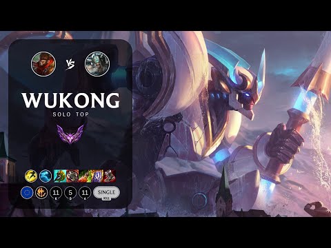 Wukong Top vs Tryndamere - EUW Master Patch 13.14