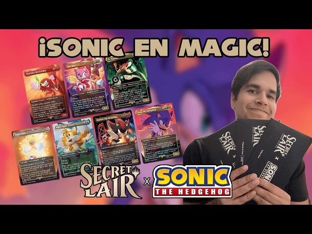 Vídeo relacionado con Magic the Gathering Secret Lair x Sonic The Hedgehog: Turbo Gear - Edición sin lámina