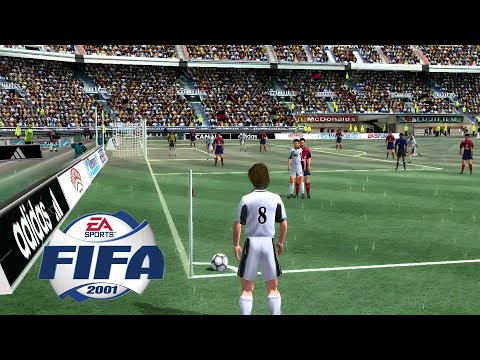 FIFA 2001 (2000) PC Gameplay | DOS Games | Old Games [4K/60FPS]