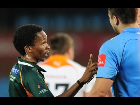 Rugby Referee Compilation #7 - Julle sal luister by 'n ref.