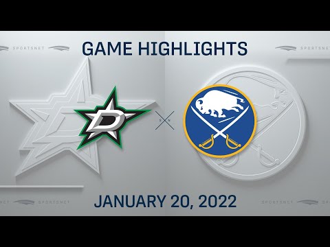 NHL Highlights | Stars vs. Sabres - Jan 20, 2022
