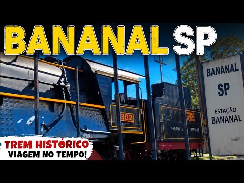 🚂 BANANAL SP: Uma Viagem Inesquecível pelo Trem Histórico