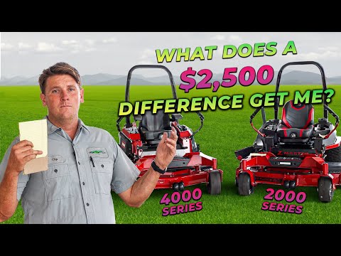 TORO 2000 series vs 4000 series - Feature Comparison