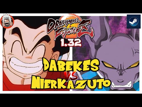 DBFZ NieR_Kazuto vs dabekes (GogetaSS4, Beerus, Jiren) vs (Gogeta, Jiren, Krillin)