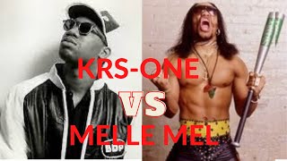 The Legendary KRS-One vs. Melle Mel Battle - What really happened?