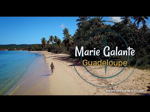 Marie Galante, visite guidée de l'île de Guadeloupe (4k)