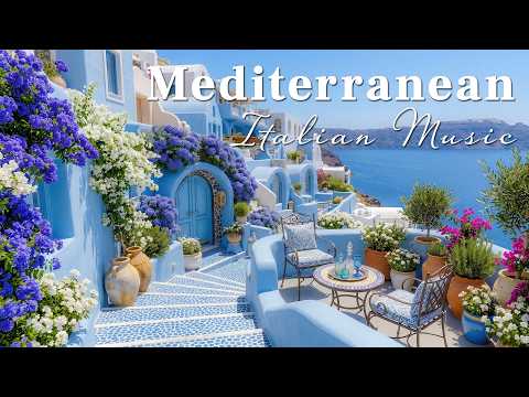 🎶 Italian Vibes & Mediterranean Music 🎶 2+ Hours Lake Como & Amalfi Coast Serene Beauty 4K