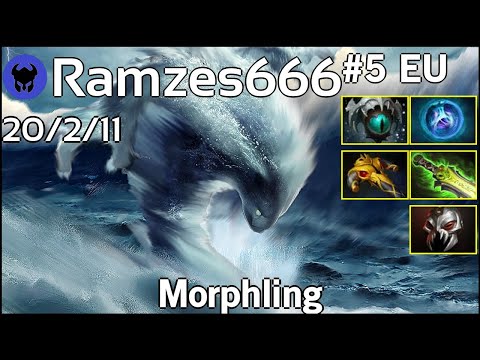 Ramzes666 [VP] plays Morphling!!! Dota 2 7.21