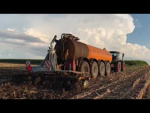 Veenhuis 10500 gallon and Claas Xerion 5000 - Global Equipment LLC