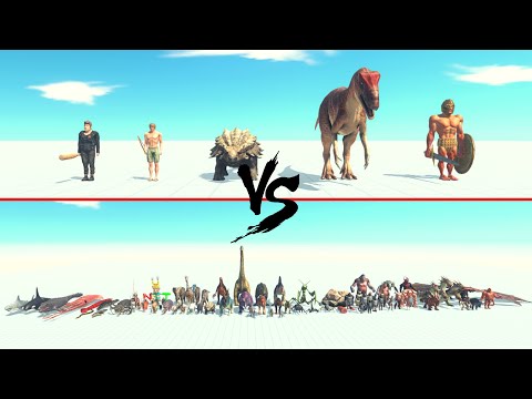Team A Vs All Units ARBS | Animal Revolt Battle Simulator