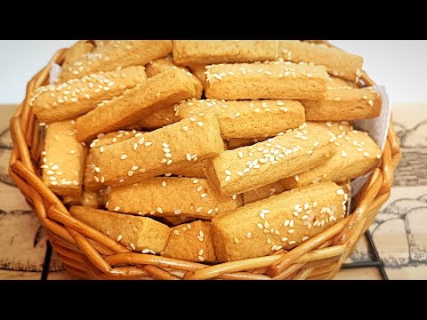 Crispy SALTY STICKS, cheap, quick preparation, without waiting for the dough to rise @rizibizifood