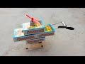 How To Make Matchbox Helicopter Flying And DC Motor