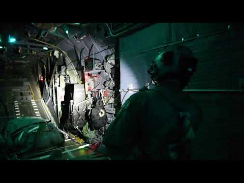 9th SOS Airmen train students from the 492nd SOTRSS aboard the MC-130H