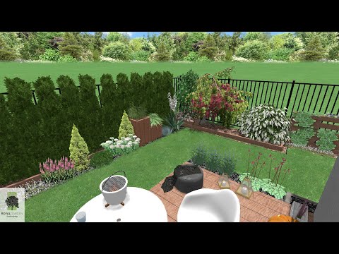 Projekt ogrodu w stylu skandynawskim