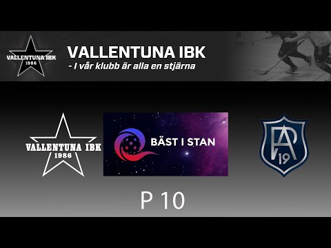 BIS Vallentuna P10 möter Rosersberg Arlanda IBK