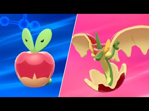 HOW TO Evolve Applin into Flapple & Appletun Pokémon Sword and Shield