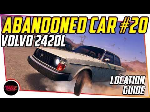 NEED FOR SPEED PAYBACK: Abandoned Car #20 Location Guide - VOLVO 242DL