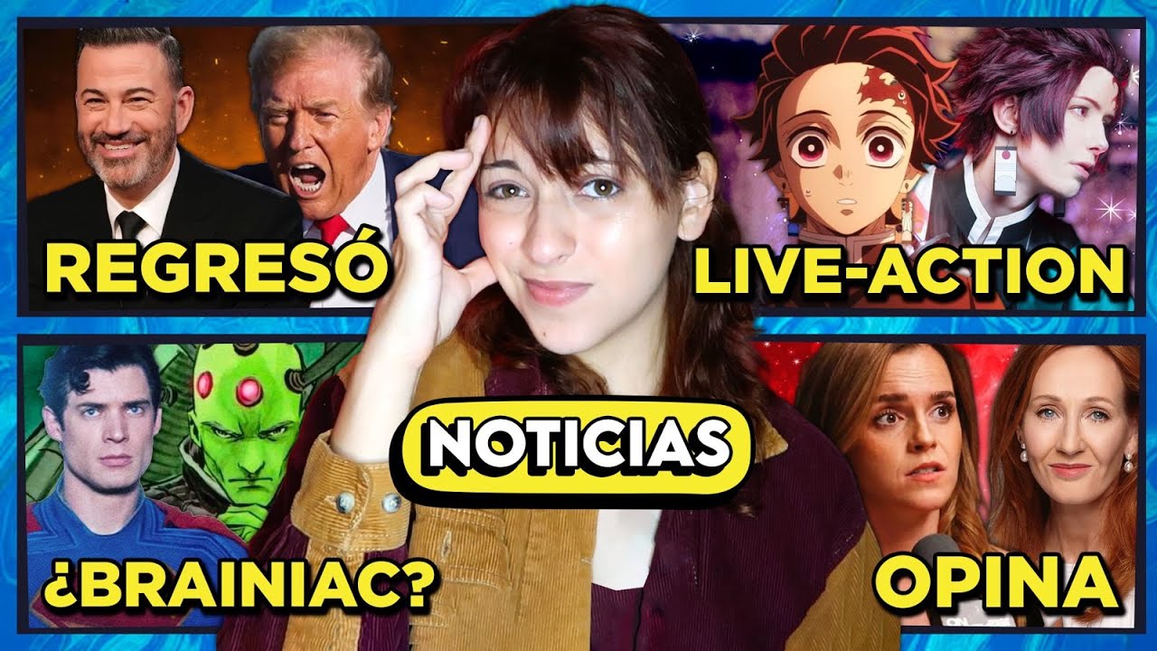 JIMMY KIMMEL VUELVE, LIVE ACTION DE DEMON SLAYER, EMMA WATSON HABLA DE JK ROWLING