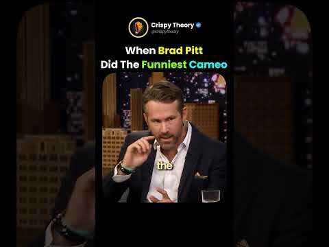 Brad Pitts Hilarious Deadpool Cameo