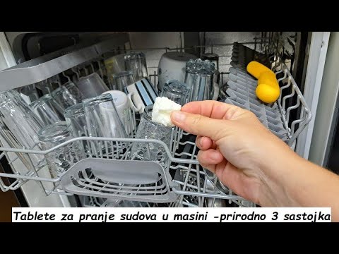 Women are crazy about this trick, you can make your own tablets for washing dishes in the machine