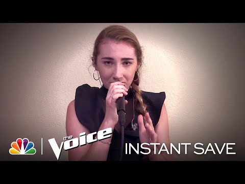 Allegra Miles' Instant Save Performance - Shawn Mendes' "In My Blood" - The Voice Top 9 Results 2020