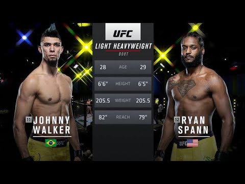 🔴 Johnny Walker VS Ryan Spann | UFC Free Fights