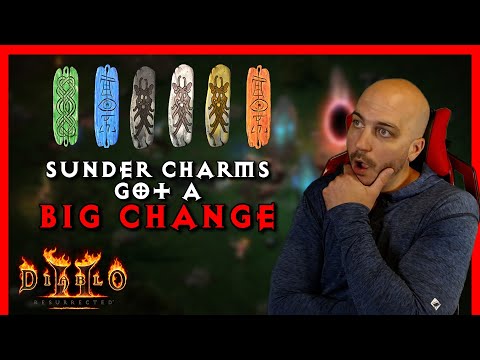 They Made Sunder Charms BETTER!!! The NEW 2.5 Patch Notes - Diablo 2 Resurrected