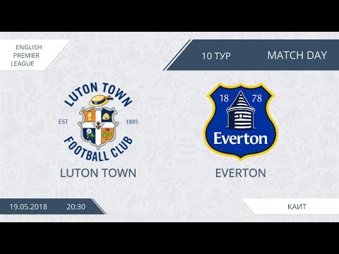 AFL18. England. Premier League. Day 10. Luton Town - Everton