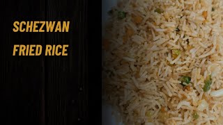 Schezwan fried rice in 10 minutes